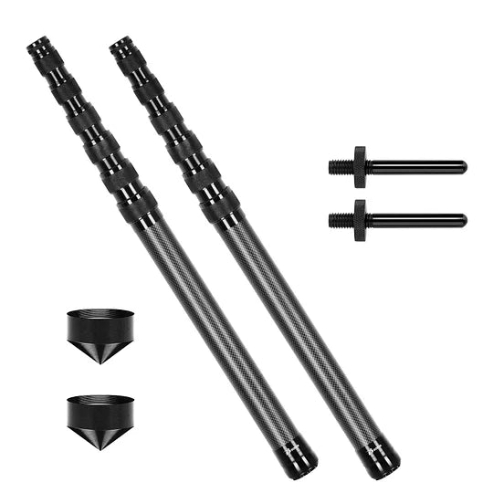 Doben Carbon Fiber Tarp Poles - Telescoping Adjustable Heavy Duty