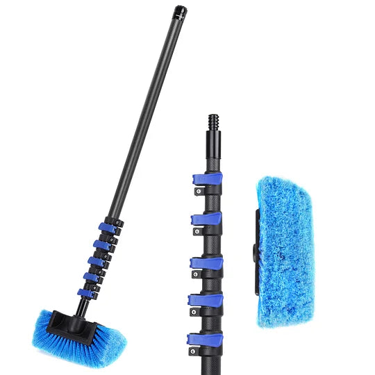 Doben 4.7-24FT Carbon Fiber Car Wash Brush Kit - Ultra Soft Bristle