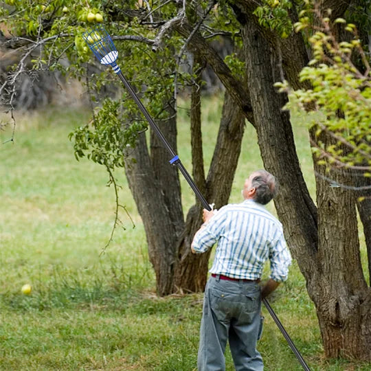 Doben 12FT Carbon Fiber Fruit Picker - Telescoping Basket Tool