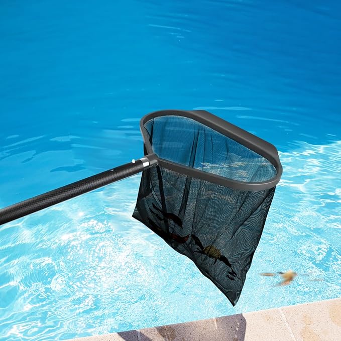 Doben Heavy Duty Pool Net Skimmer - Fine Mesh Leaf Skimmer for All Standard Poles (Pole Not Included)