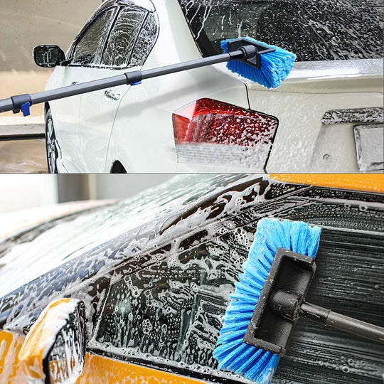 Doben 12FT Carbon Fiber Car Wash Brush - Soft Bristle Scratch-Free