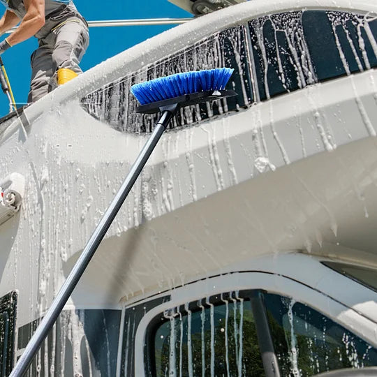 Doben 12FT Carbon Fiber Car Wash Brush - Soft Bristle Scratch-Free