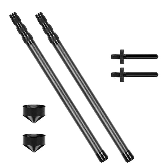 Doben Carbon Fiber Tarp Poles - Telescoping Adjustable Heavy Duty